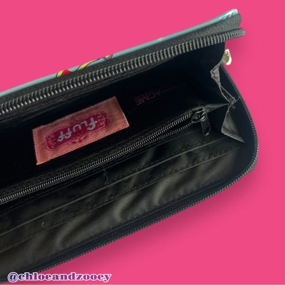 ❗️SOLD❗️fluff Shag inspired Scooter Babes Wallet Retro 60s Mod - Picture 3 of 4